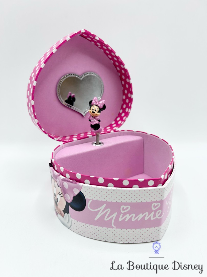 Boite-à-musique-Minnie-Mouse-coeur-Disney-rose-bijoux-musicale (2)