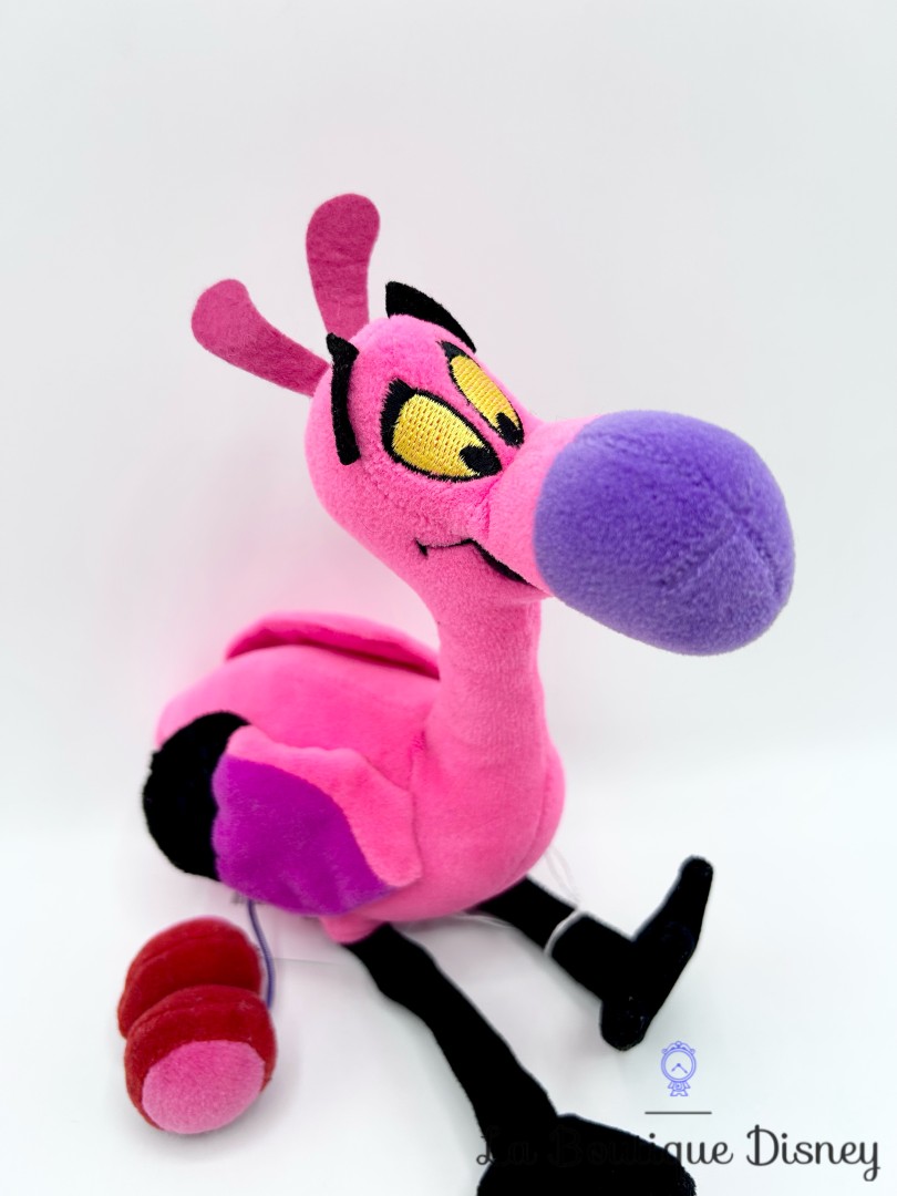 Peluche-Flamant-rose-Le-Carnaval-des-Animaux-Fantasia-2000-Disney-Store-30-cm (2)