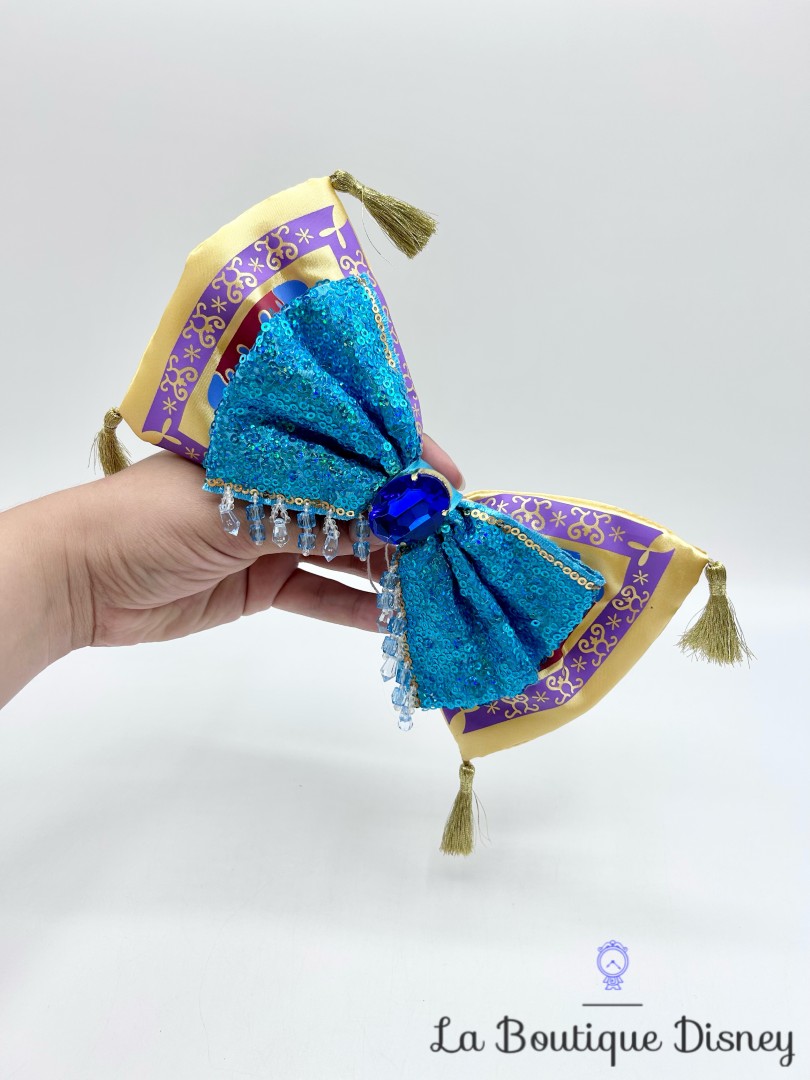 Barrette-Nœud-Jasmine-Tapis-Volant-Disney-Store-2017-Aladdin-accessoire-cheveux-sequins (2)