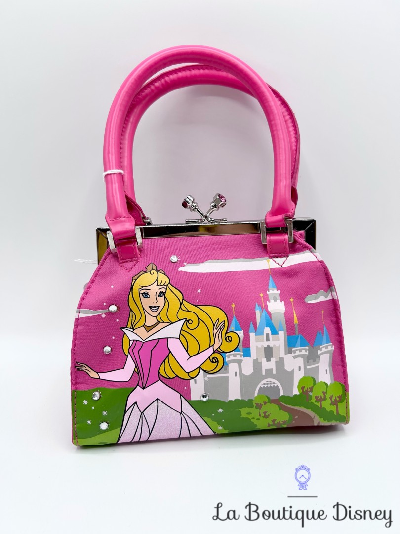 Sac-à-main-Aurore-La-Belle-au-Bois-Dormant-Disneyland-Resort-USA-Disney-château-rose (3)