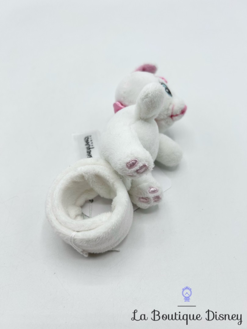 Peluche-bracelet-Marie-Les-Aristochats-Disneyland-2018-Disney-chat-blanc-à-enrouler-poignet (5)