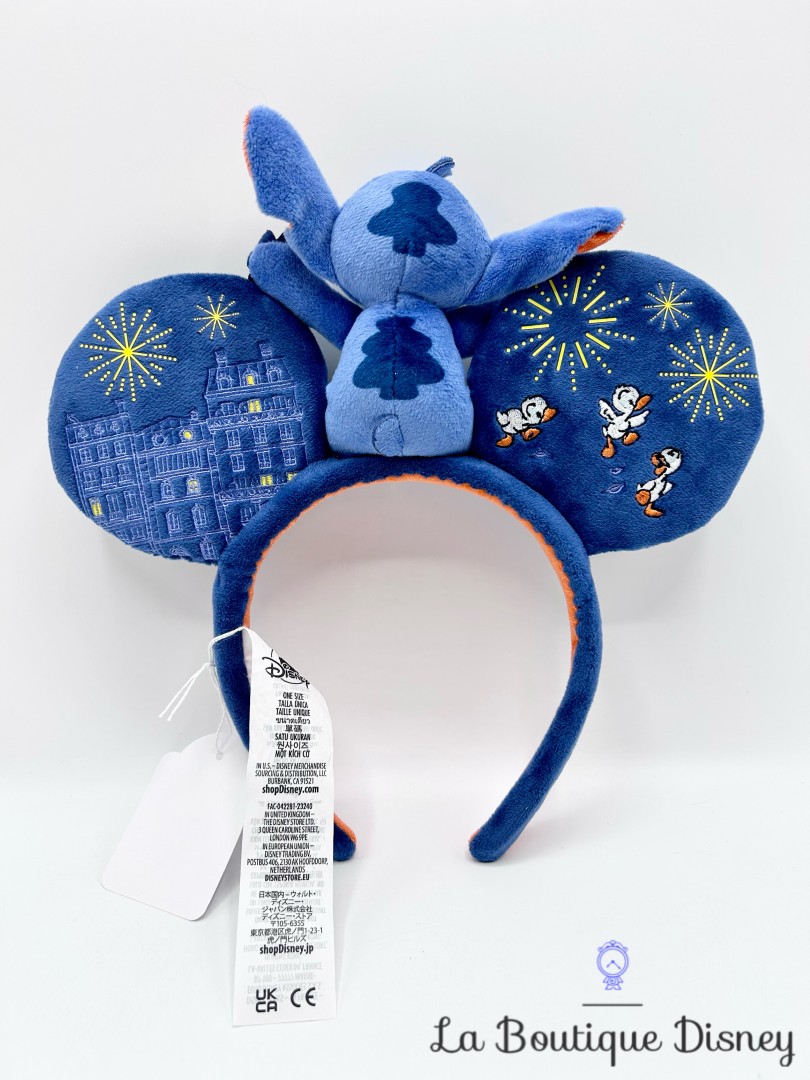 Serre-tête-Oreilles-Stitch-Disneyland-Paris-2023-Disney-Ears-Lilo-et-Stitch-bleu-orange (1)
