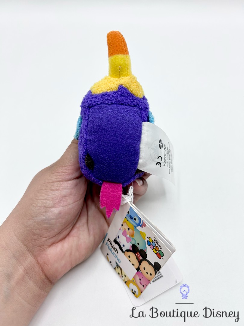 Peluche-Tsum-Tsum-Kévin-La-Haut-Disney-Store-2017-oiseau-multicolore (5)