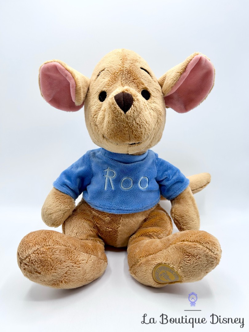 Peluche-Petit-Gourou-Roo-Disney-Store-2014-Winnie-ourson-kangourou-écusson-36-cm (4)