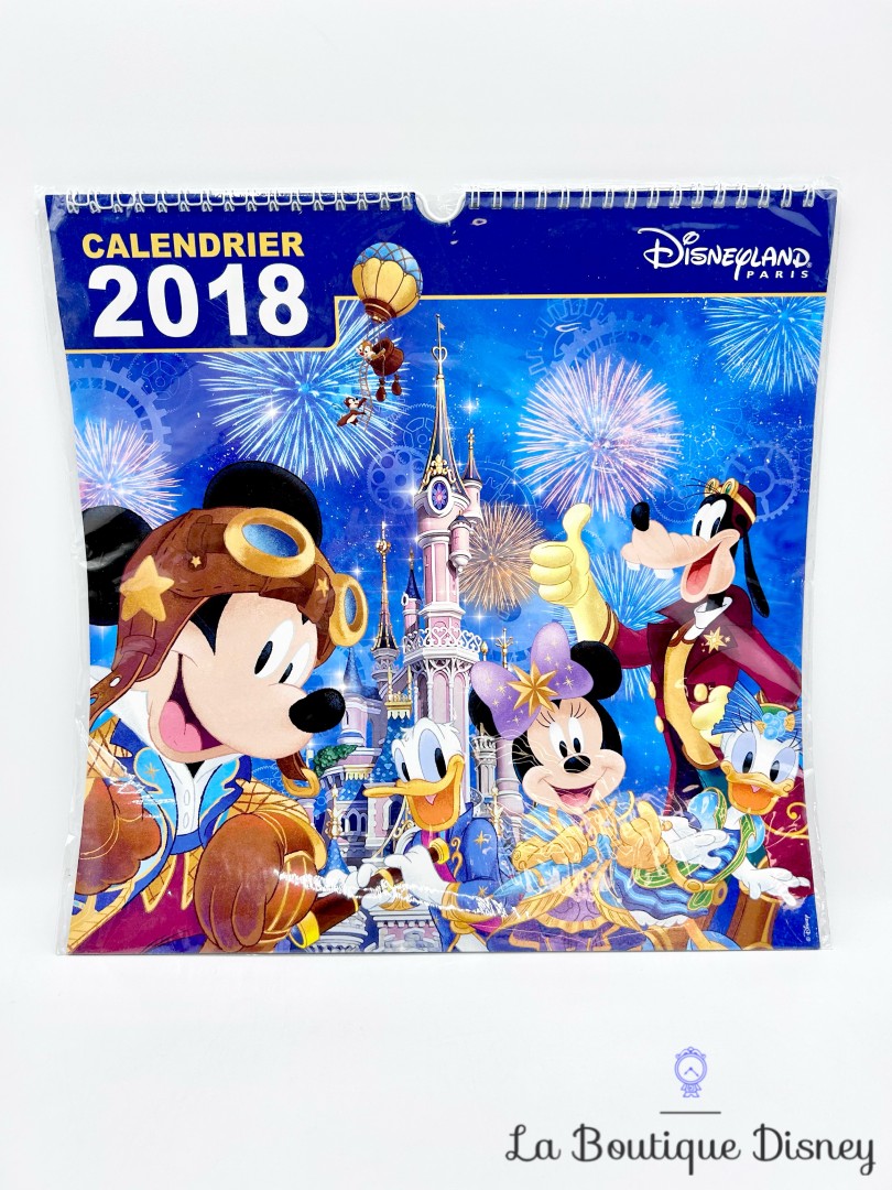 Calendrier-2018-Disneyland-Paris-25ème-Anniversaire-25-ans-Disney-bureau (1)