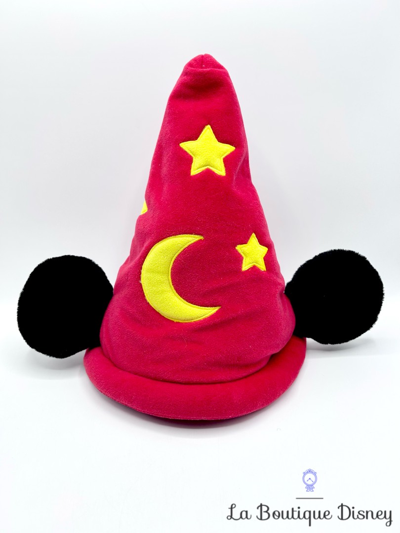 Chapeau-Mickey-Mouse-Fantasia-Disneyland-Paris-Disney-rouge-oreilles-lune-étoiles-ENFANT (3)