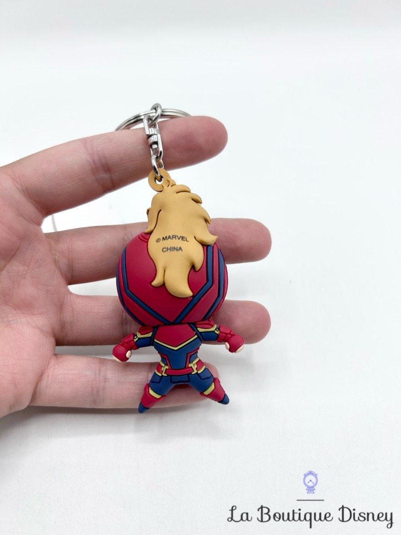 Porte-clés-Captain-Marvel-Disneyland-Paris-Disney-figurine-plastique-super-héros (2)