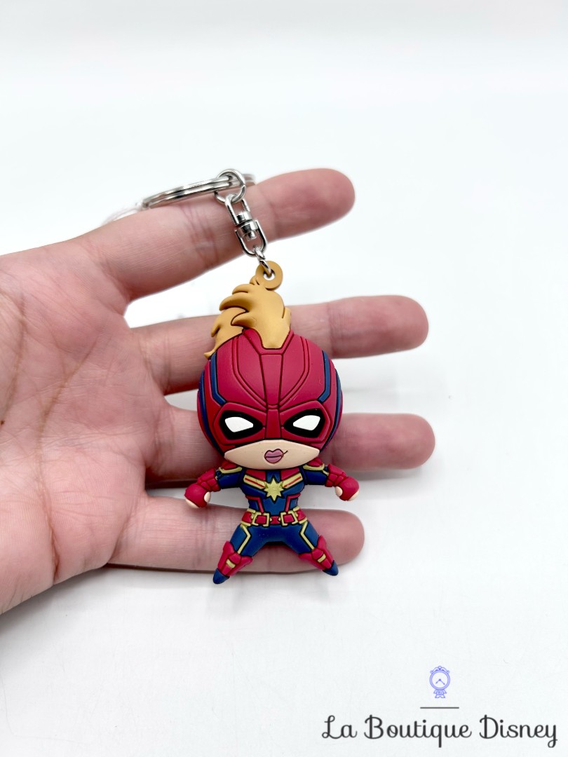 Porte-clés-Captain-Marvel-Disneyland-Paris-Disney-figurine-plastique-super-héros (1)