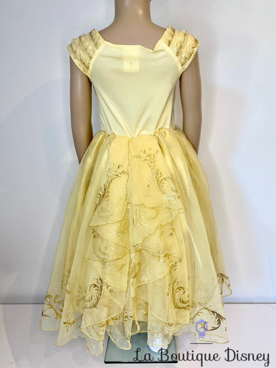 Déguisement Belle La belle et la bête Disney Store taille 7-8 ans robe  jaune de luxe