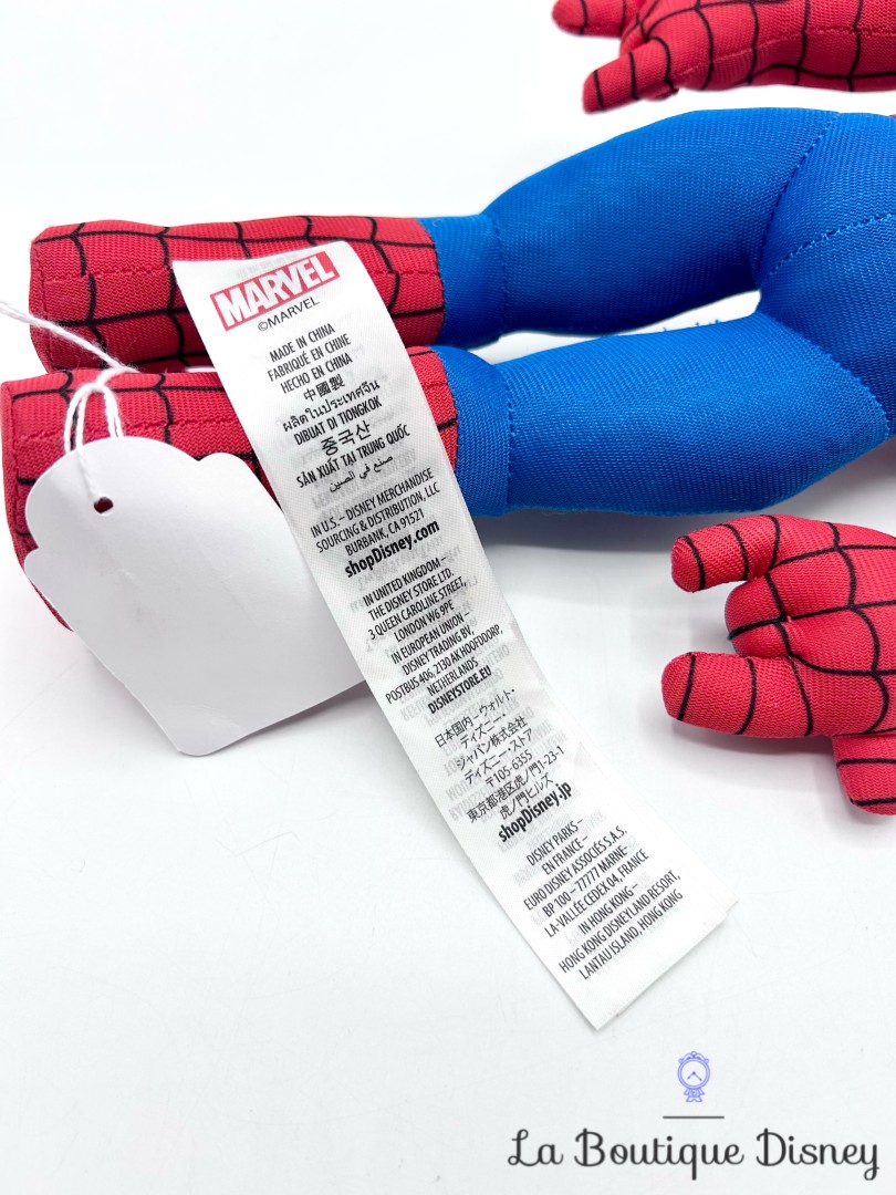 Peluche-Spider-Man-Marvel-Disney-Store-2022-super-héros-araignée-rouge-bleu-34-cm (4)