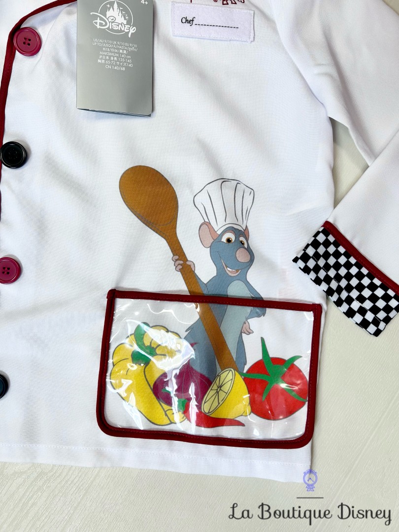 Déguisement-Rémy-Ratatouille-Disney-Store-taille-9-10-ans-chef-cuisinier (3)