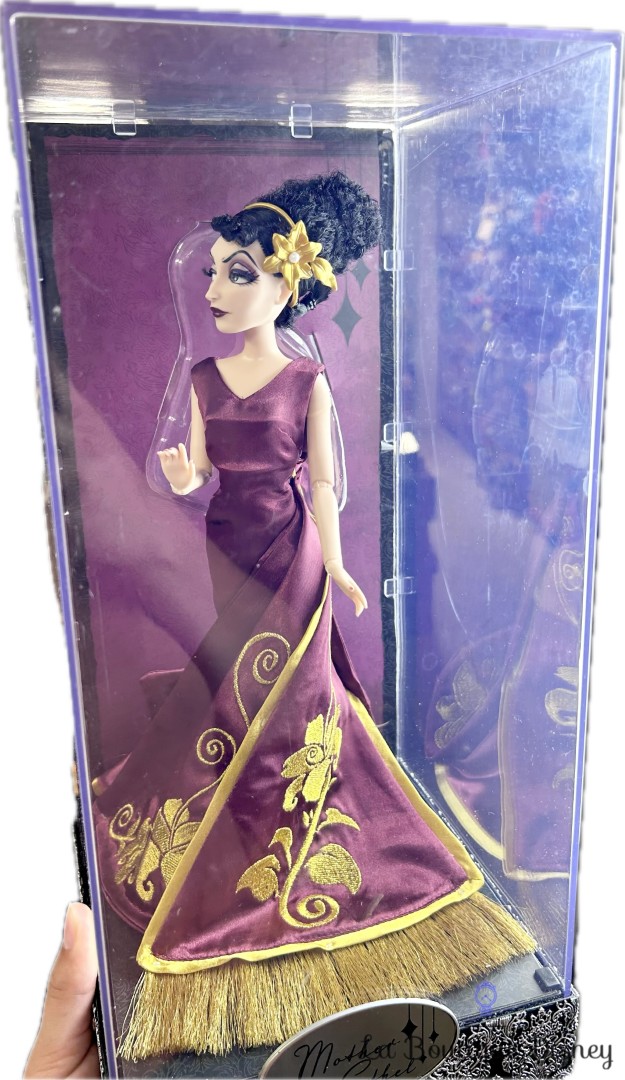 GOTHEL raiponce rapunzel Poupée Edition Limitée Villains