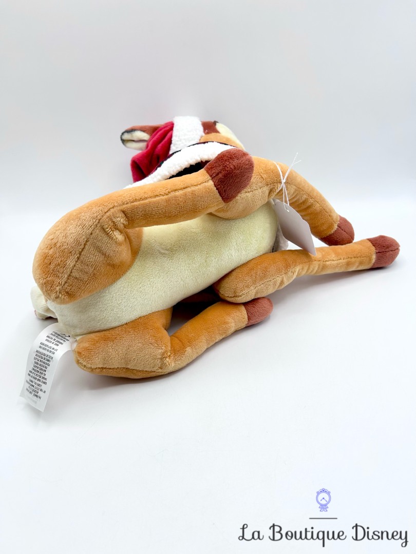 Peluche-Bambi-Noël-Disney-Store-2018-faon-marron-bonnet-40-cm (1)