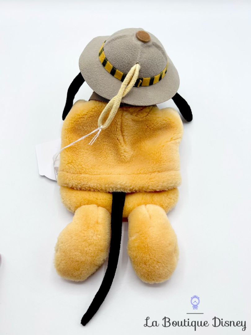 Marionnette-Pluto-Aventurier-Disneyland-Paris-Disney-peluche-main-vintage-safari-30-cm (7)