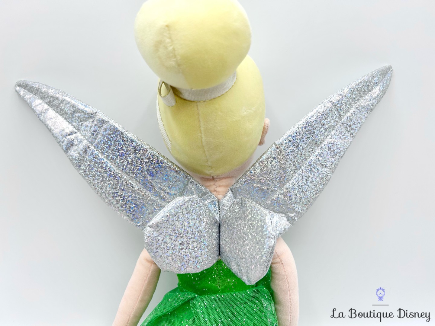 Poupée-chiffon-Fée-Clochette-Disneyland-Paris-2019-Disney-peluche-Peter-Pan-vert-paillettes-54-cm (5)