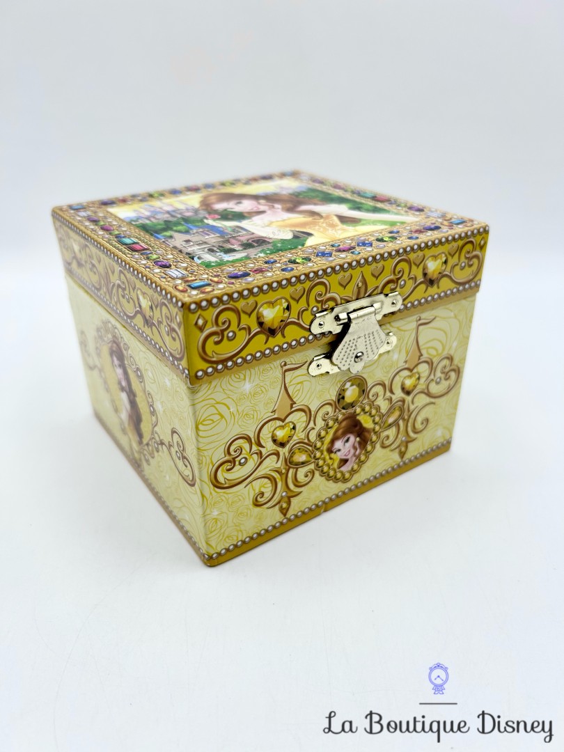 Boîte à Musique En Bois Motif La Belle Et La Bête [623