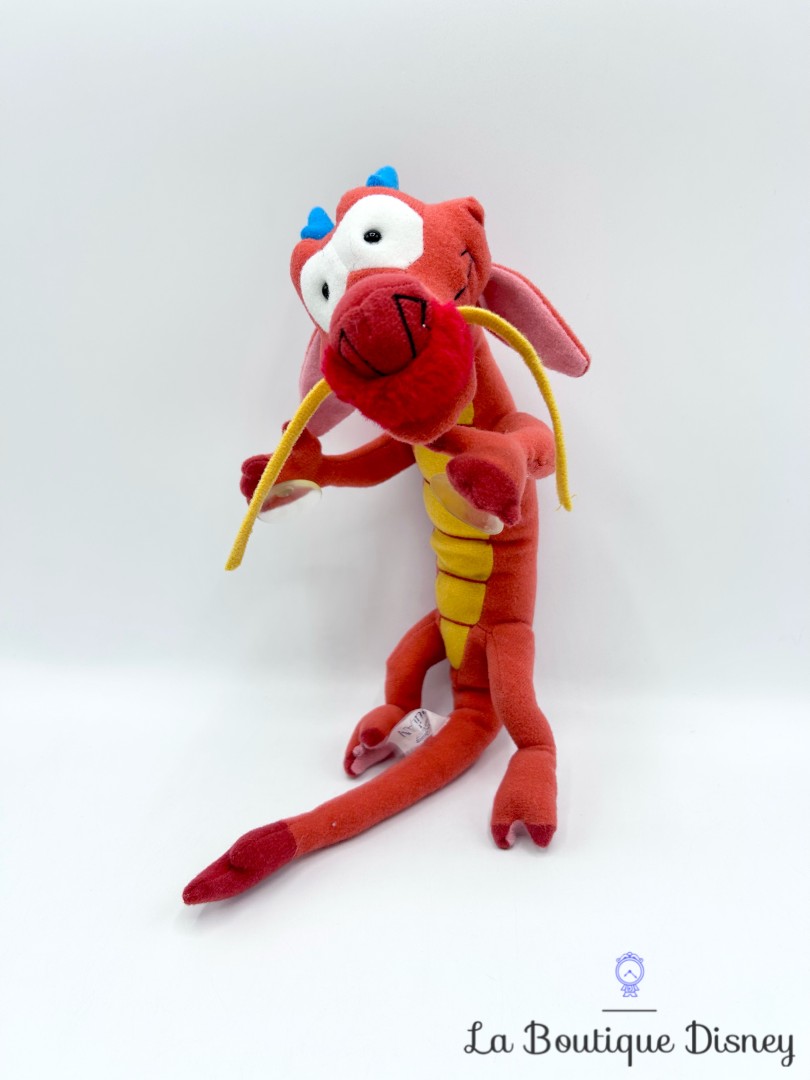 Peluche-Mushu-Mulan-Walt-Disney-Home-Video-dragon-rouge-ventouses-40-cm (3)