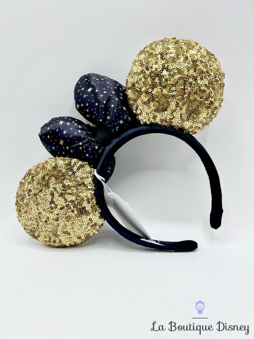 Serre-tête-Oreilles-Minnie-Mouse-30-ème-anniversaire-Disneyland-30-ans-Disney-ears-sequins-dorés (3)