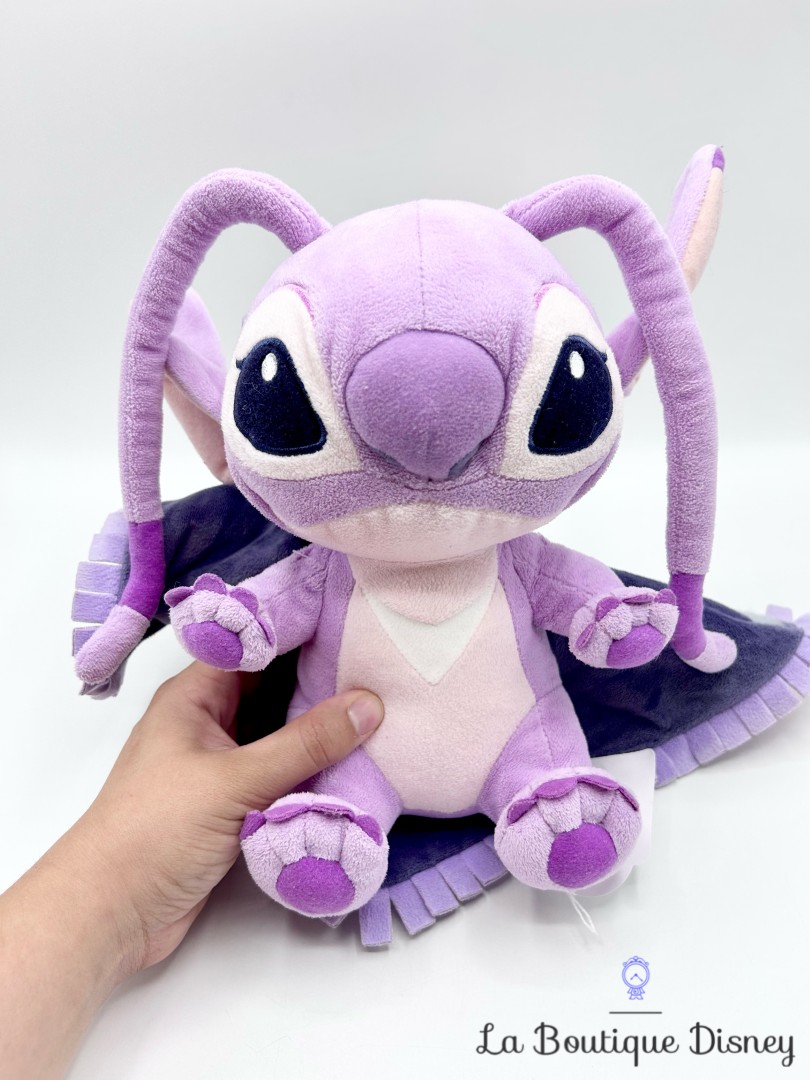 Peluche-Angel-Disney-Babies-Disneyland-Paris-monstre-rose-couffin-couverture-fleur (5)