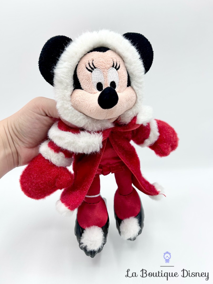 Peluche-Minnie-Mouse-Noël-Disneyland-Paris-Disney-rouge-manteau-hiver-25-cm (4)