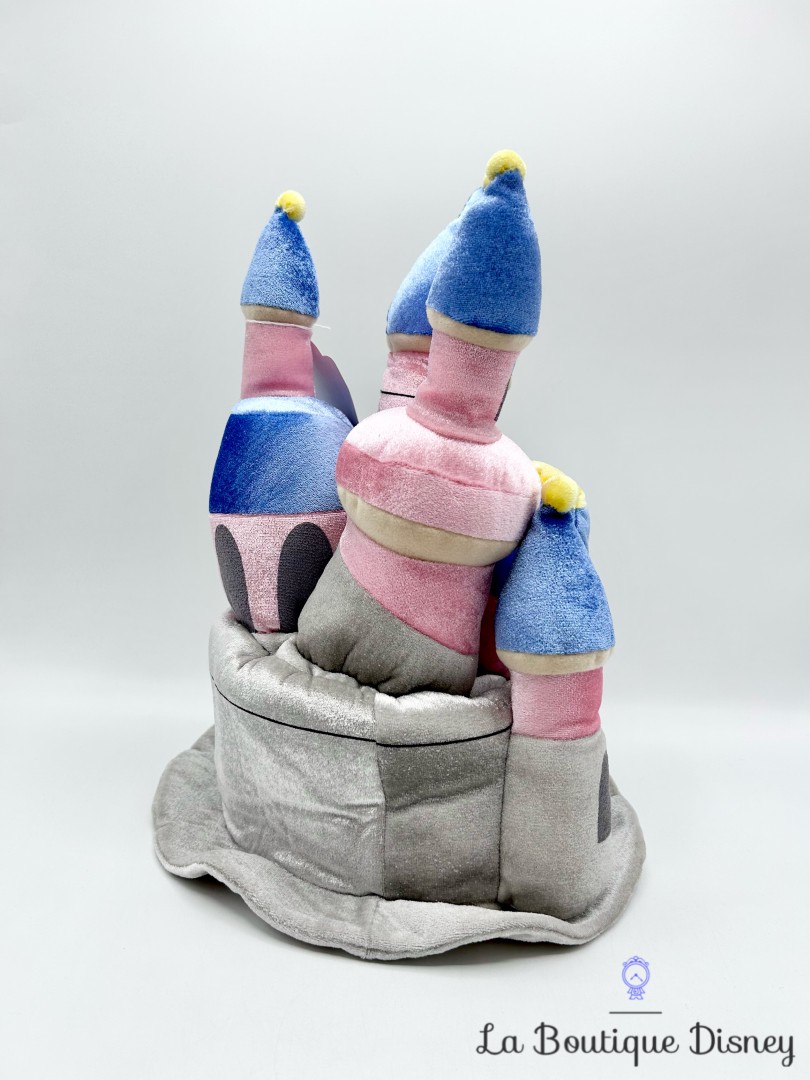Chapeau-Château-Disneyland-Resort-Paris-Disney-bleu-rose-gris-relief-3D (5)