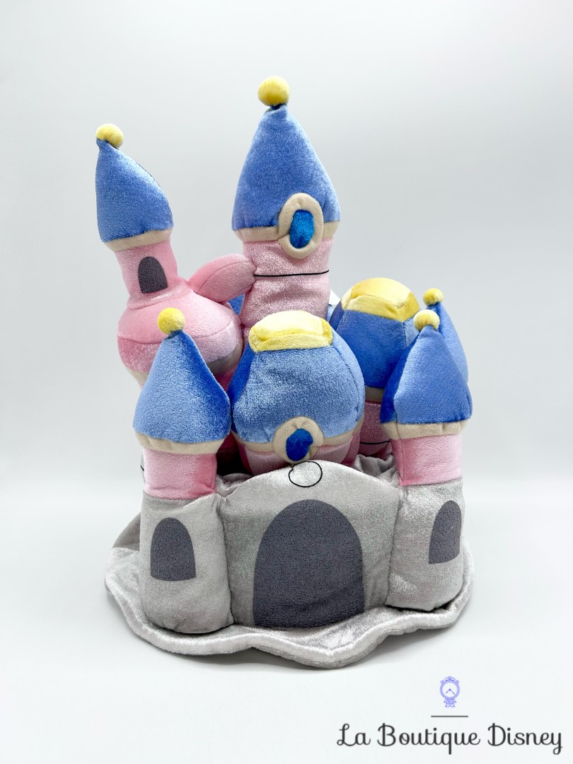 Chapeau-Château-Disneyland-Resort-Paris-Disney-bleu-rose-gris-relief-3D (4)
