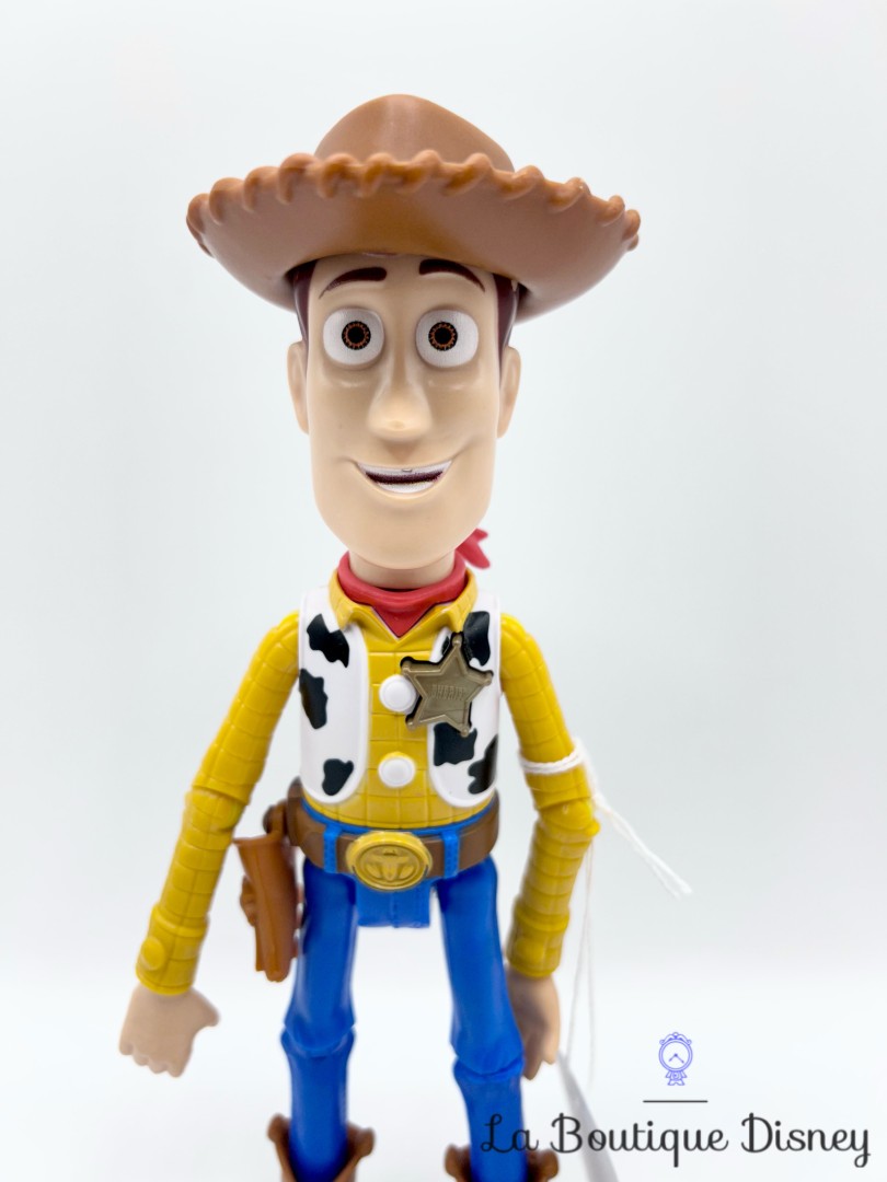 Jouet Figurine Woody True Talkers Toy Story Disney Mattel 2017 cow