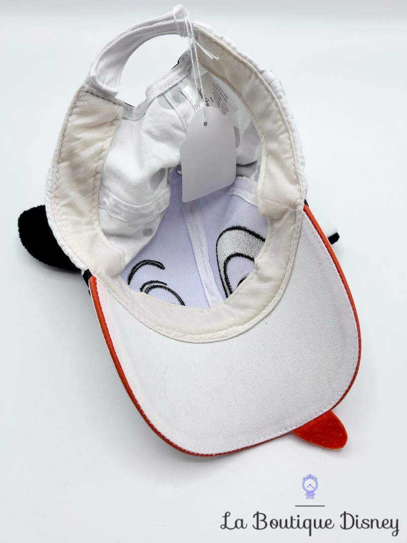 Casquette-Patch-Les-101-Dalmatiens-Disneyland-Paris-Disney-chapeau-chien-blanc (4)