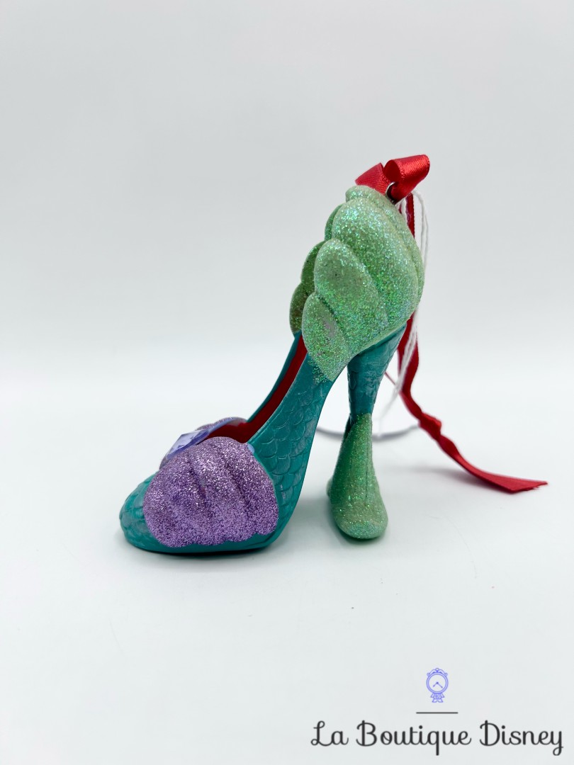 Ornement-Noël-Mini-Chaussure-Ariel-décorative-Disney-Parks-La-Petite-Sirène-Runway-Shoe-boule-suspension (3)
