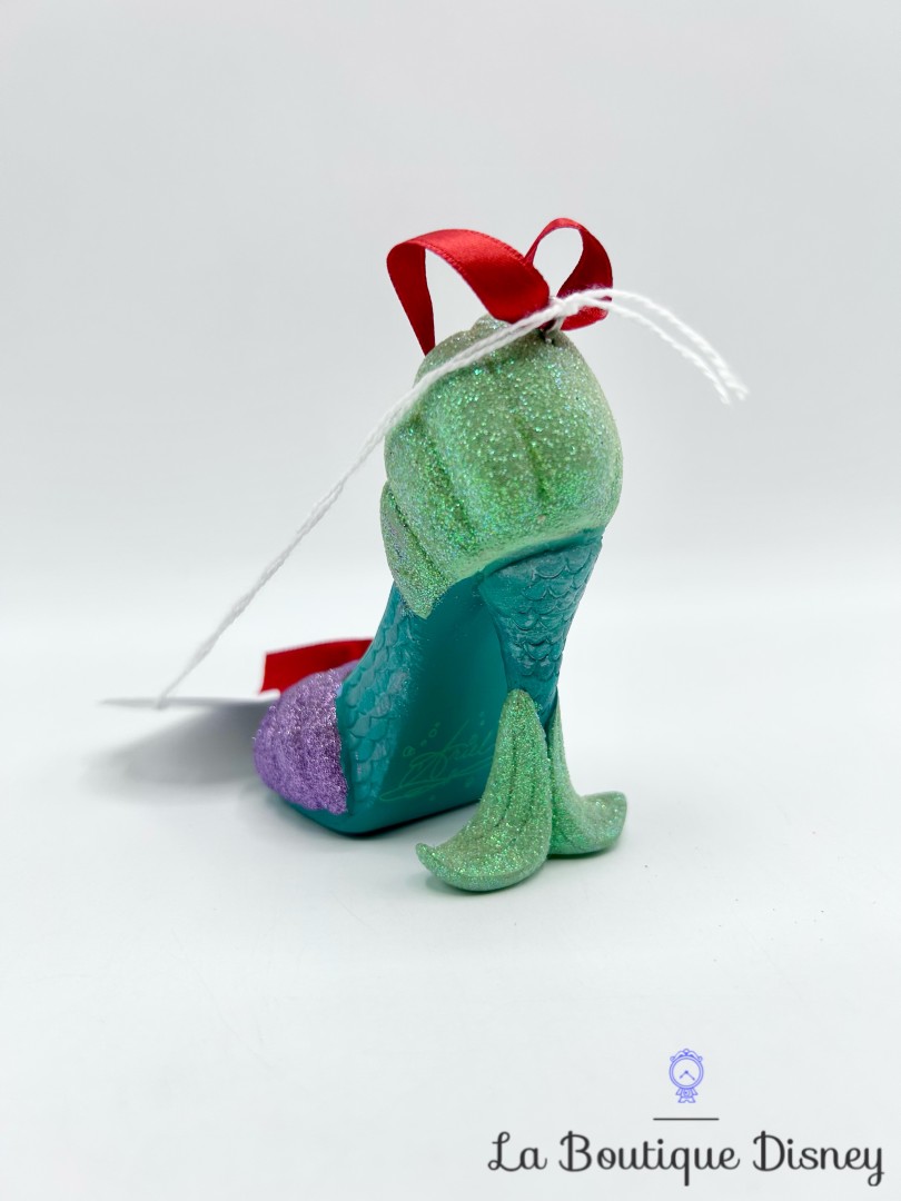 Ornement-Noël-Mini-Chaussure-Ariel-décorative-Disney-Parks-La-Petite-Sirène-Runway-Shoe-boule-suspension (5)