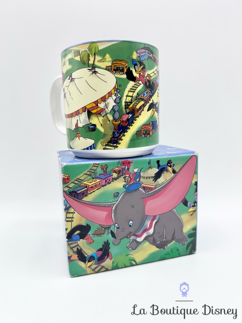 Tasse-scène-Dumbo-The-Walt-Disney-Company-England-mug-scène-film-éléphant-train  (2)
