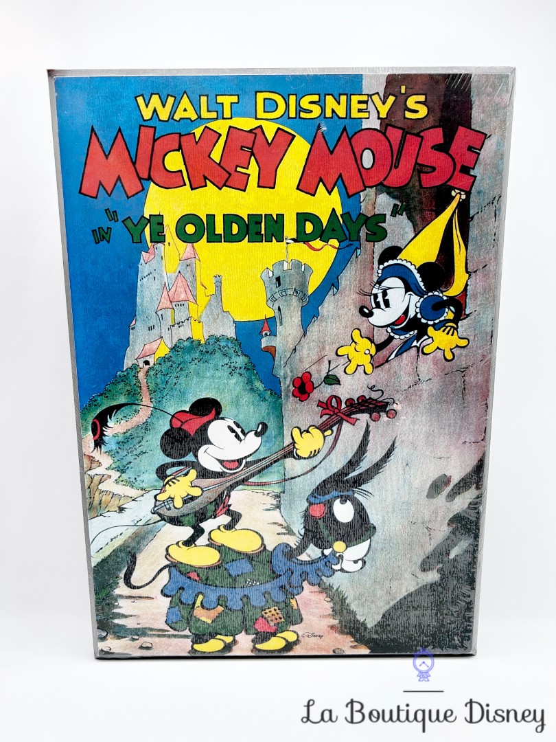 Tableau-Mickey-Mouse-Ye-Olden-Days-Walt-Disney-Arditex-affiche-en-bois-cadre (3)