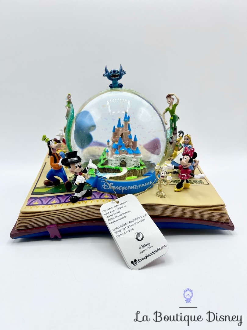 Boule-à-neige-musicale-Livre-Illustration-Disneyland-Paris-snow-globe-Disney-château (7)
