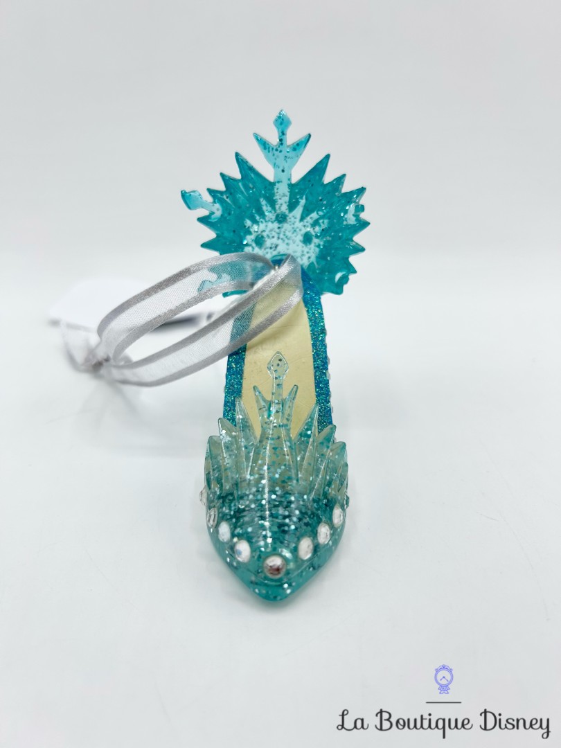 Ornement-Noël-Mini-Chaussure-Elsa-décorative-Disney-Parks-La-Reine-des-Neiges-Runway-Shoe-boule-suspension (3)