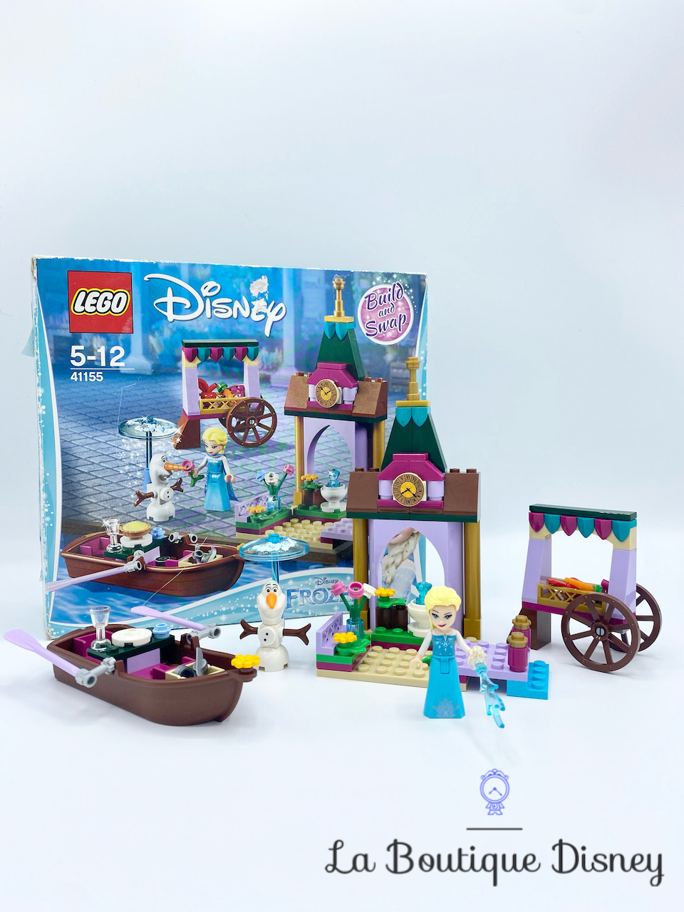 Jouet LEGO 41155 Les aventures d\'Elsa au marché Disney Princess La reine des neiges