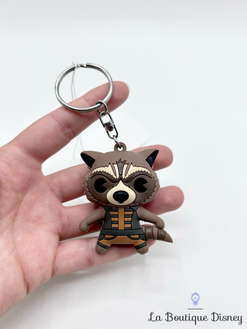 Porte-clés-Rocket-Raccoon-Les-Gardiens-de-la-Galaxie-Marvel-Disneyland-Disney-figurine-plastique-raton-laveur (2)