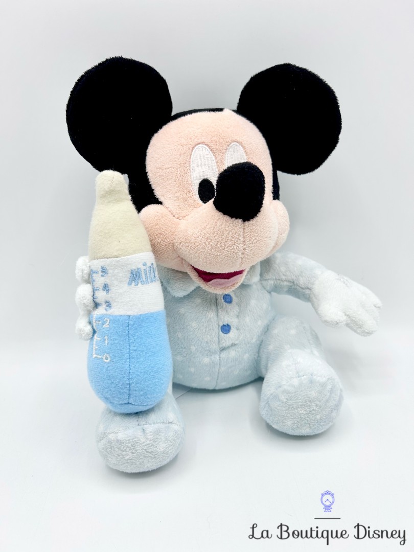 Lot De 2 Pyjamas Bébé Disney Mickey Mouse - Taille 6-12 Mois - Couleur Gris Et Bleu - Neuf Avec étiquettes