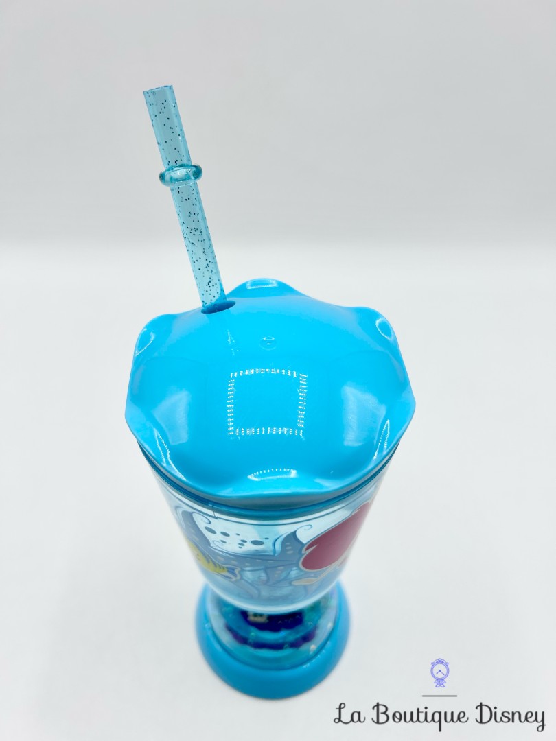 Gobelet-paille-Ariel-La-Petite-Sirène-Disneyland-Paris-Disney-verre-plastique-bleu (1)