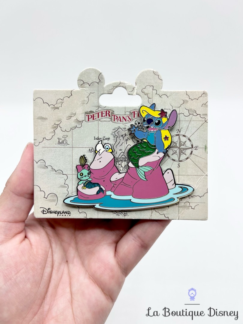 Pin-Stitch-Peter-Pan-Opening-Edition-Disneyland-Paris-2022-sirène-152698 (2)