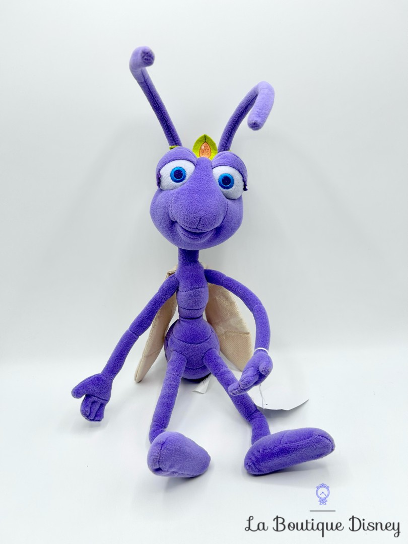 Peluche-Princesse-Atta-1001-Pattes-Disneyland-Paris-insecte-fourmi-violet-36-cm (2)