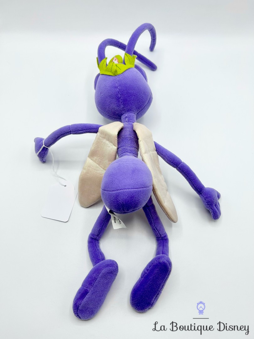 Peluche-Princesse-Atta-1001-Pattes-Disneyland-Paris-insecte-fourmi-violet-36-cm (5)