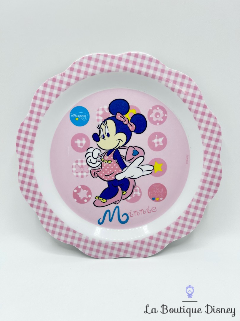 Assiette-Minnie-Mouse-Disneyland-Resort-Paris-Disney-plastique-rose (3)