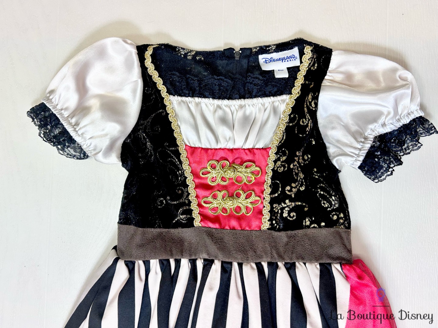 Déguisement-Pirates-des-Caraïbes-robe-Disneyland-Paris-Disney-taille-6-ans-costume (4)