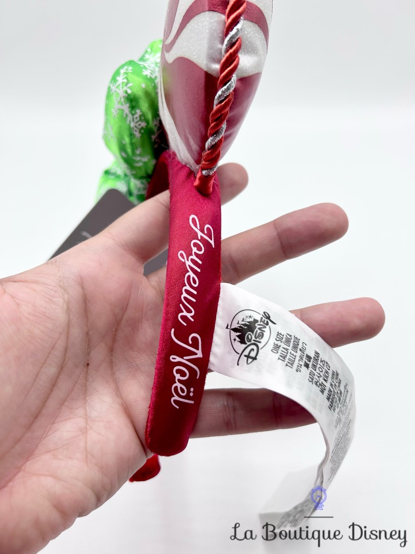 Serre tête-Oreilles-Minnie-Mouse-Noël-Disneyland-Ears-Disney-bonbon-candy-rouge-vert (2)
