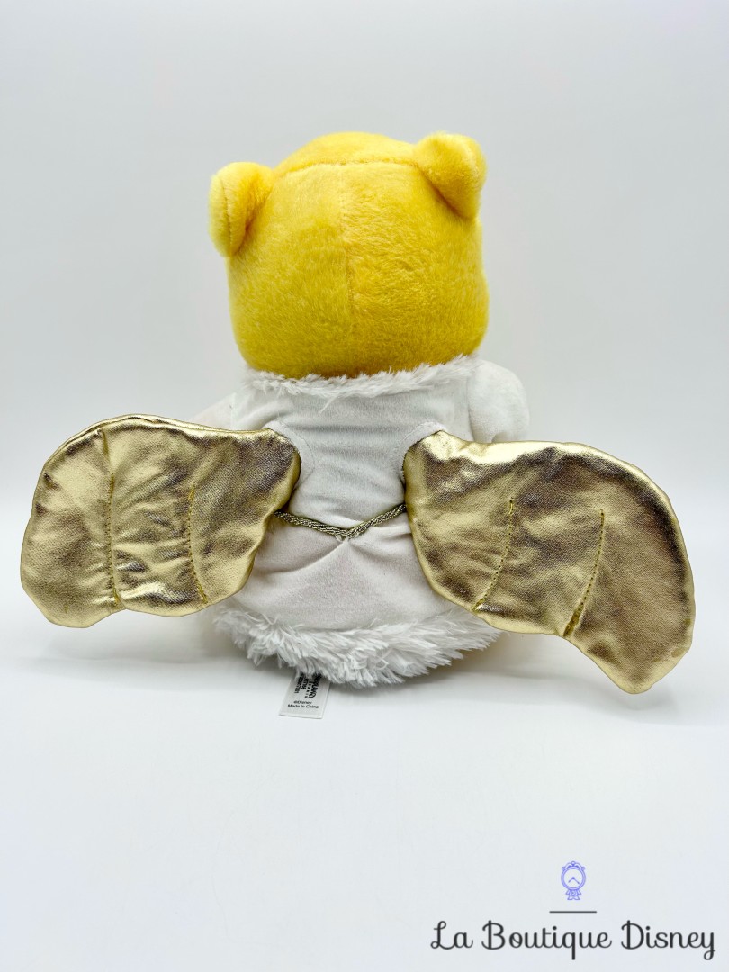Peluche-Animée-Winnie-ourson-Ange-Disneyland-Paris-Disney-Noel-musicale-automate-28-cm (3)