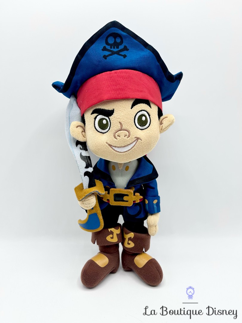 Peluche-Jake-le-Pirate-Disney-Parks-2016-Disneyland-Paris-épée-35-cm