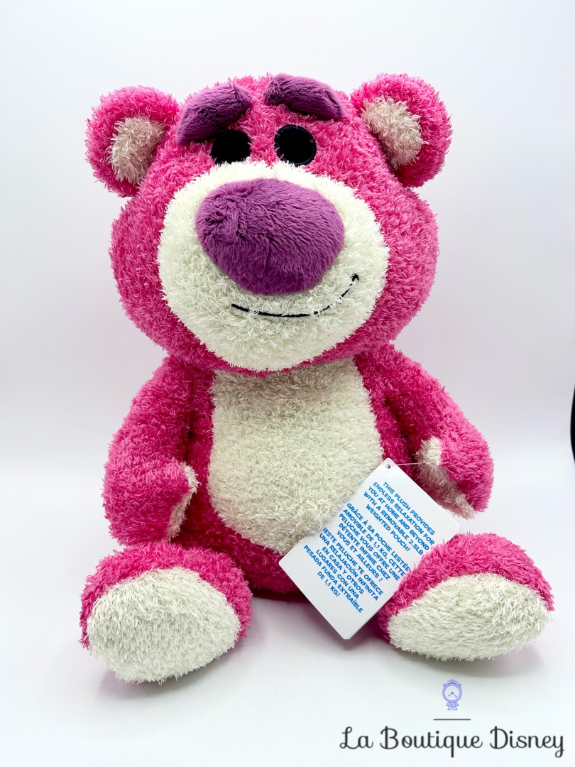 Peluche Lotso leste Toy Story 3 Disney Store 2023 ours rose 36 cm -  Peluches/Peluches Disney Store - Broc'neyland - La Boutique Disney