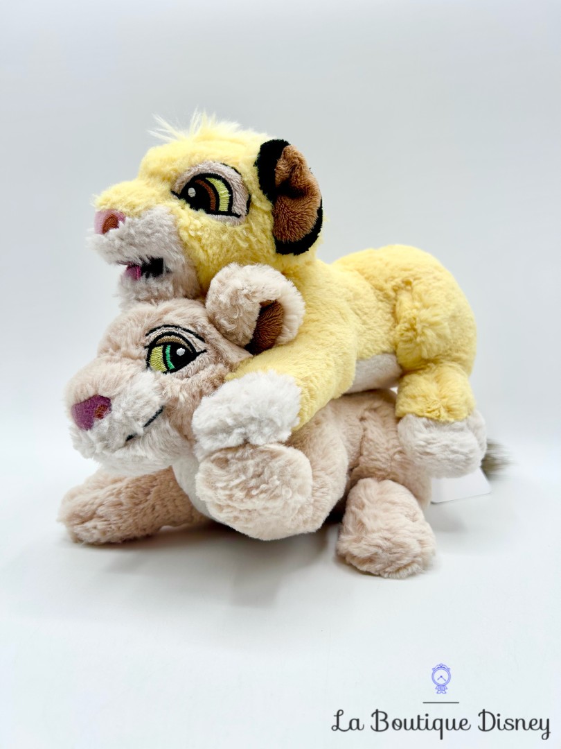 Peluches-Simba-Nala-Le-Roi-Lion-Disneyland-Paris-2017-Disney-jaune-couple-22-cm (1)