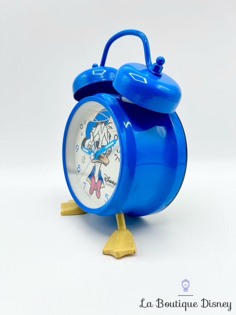 Réveil-Donald-Duck-Disney-Store-Quartz-horloge-bleu-blanc (1)