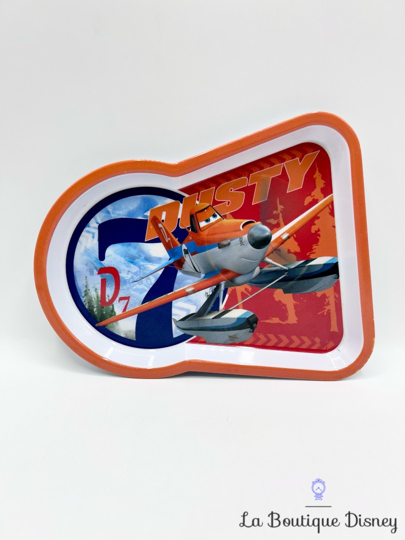Assiette-Dusty-Planes-Disney-Store-plastique-orange-blanc-avion (2)